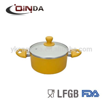 Aluminum nonstick hot pot grill plate with ild